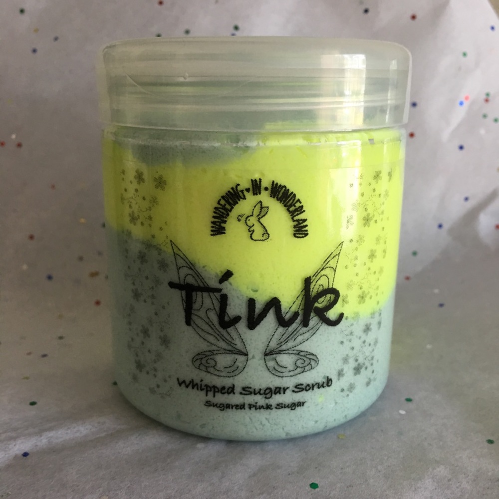 Wandering in wonderland whipped Sugar Scrub